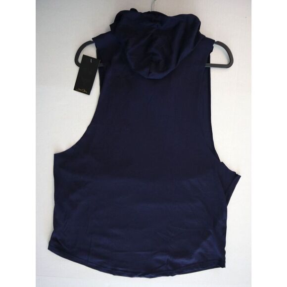 Under Armour 1382279-410 Men's Sz XL Navy Blue Project Rock Sleeveless Hoodie - Picture 7 of 8
